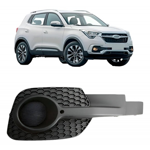 Moldura Milha Tiggo 5x 2019 A 2020 S/ Furo