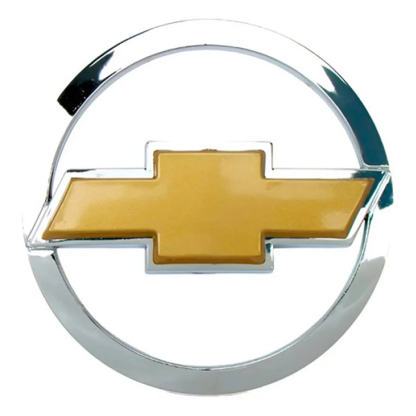 Emblema Grade Radiador Corsa 02 A 10 Montana 02 A 15 Dourado