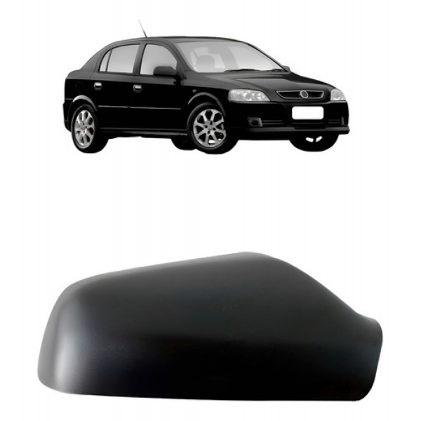 Capa Retrovisor Astra 1999 00 01 02/2010 Preto Texturizado