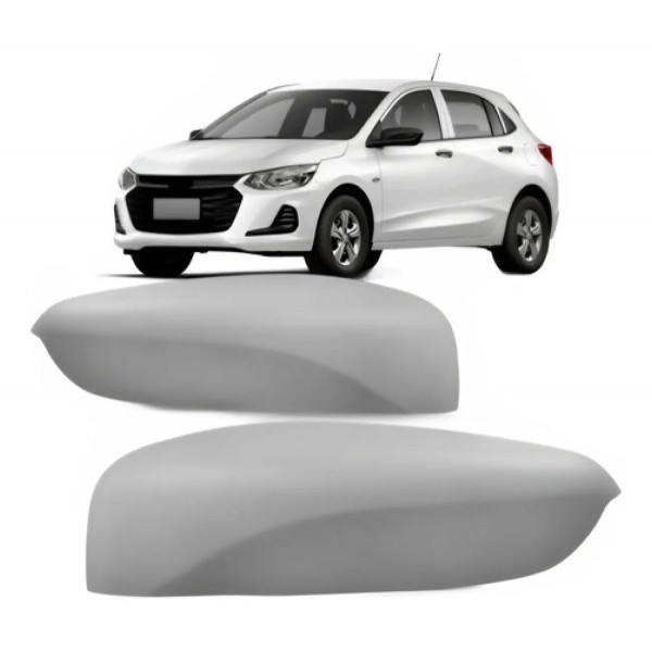Par Capa Retrovisor Onix 2020 2021 2022 Primer