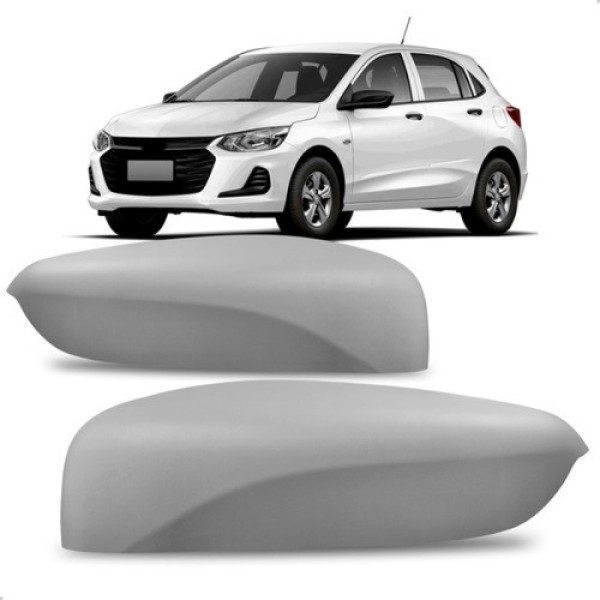 Capa Retrovisor C/ Primer Onix 2020 A 2022