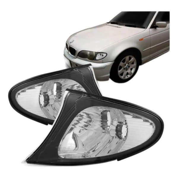 Par Pisca Lanterna Bmw 320 325 330 2001 2002 2003 2004 2005 Cristal