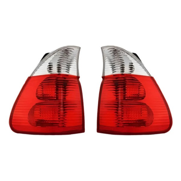 Par Lanterna Traseira Para Bmw X5 2004 2005 Bicolor