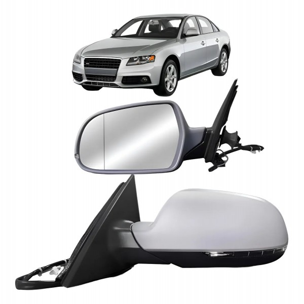 Retrovisor A4 2009 A 2012 Elétrico Retratil Com Pisca Prime