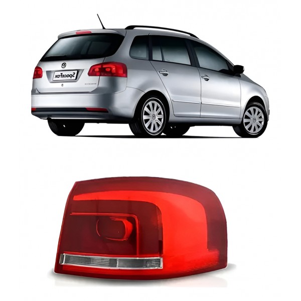 Lanterna Traseira Space Fox 2011 2012 2013 2014 Canto