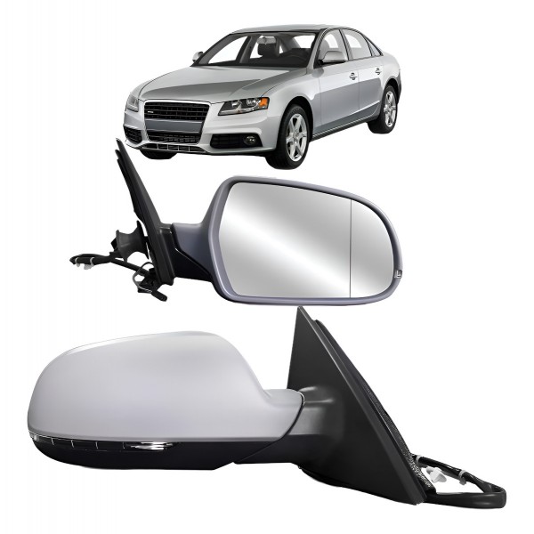 Retrovisor A4 2009 A 2012 Elétrico Retratil Com Pisca Prime
