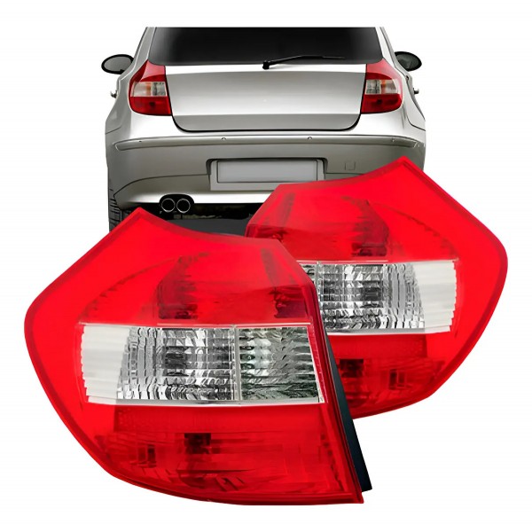 Par Lanterna Traseira Bmw S1 2004 A 2007 Bicolor C/ Garantia
