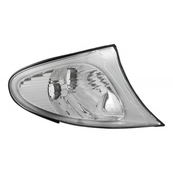 Pisca Seta Bmw Serie 3 02 03 04 05 Cristal Borda Cromada