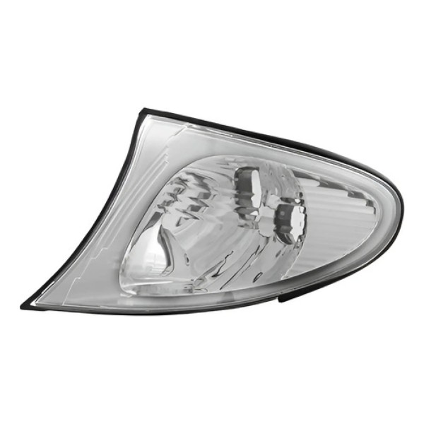 Par Lanterna Dianteira Bmw Serie 3 02 A 05 Cristal Cromada Bordô