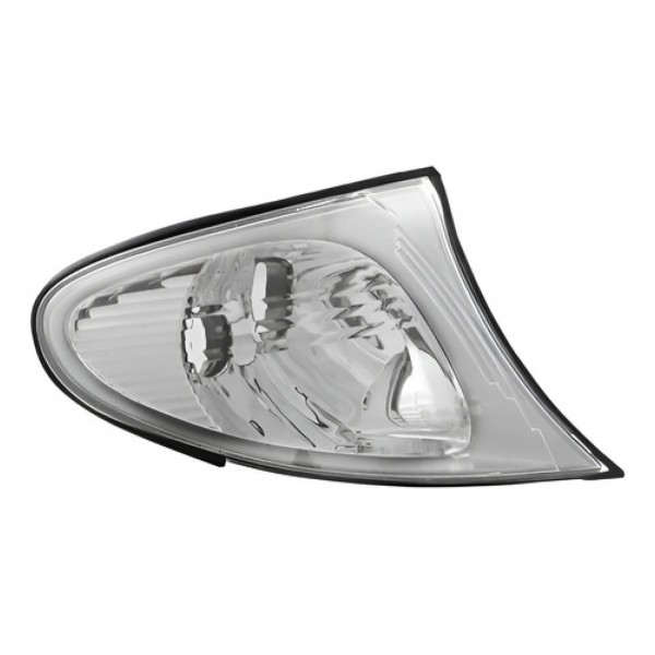 Par Lanterna Dianteira Bmw Serie 3 02 A 05 Cristal Cromada Bordô