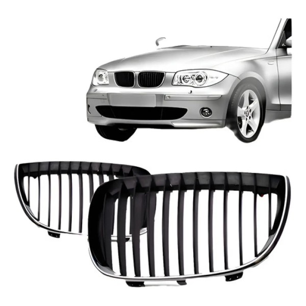 Par Grade Bmw Série 1 Ano 2004 2005 2006 2007 Inferior