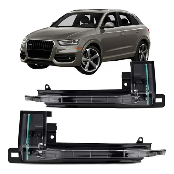 Par Pisca Retrovisor Audi Q3 Ambiente Tfsi 2011 A 2016
