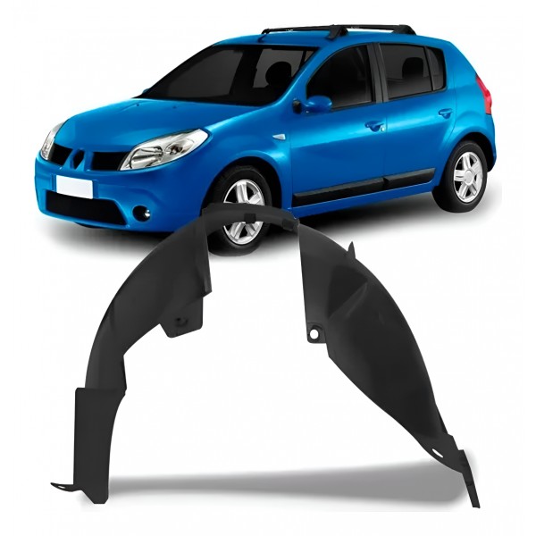 Parabarro Dianteiro Sandero 2008 09 2010 2011 2012 2013 2014