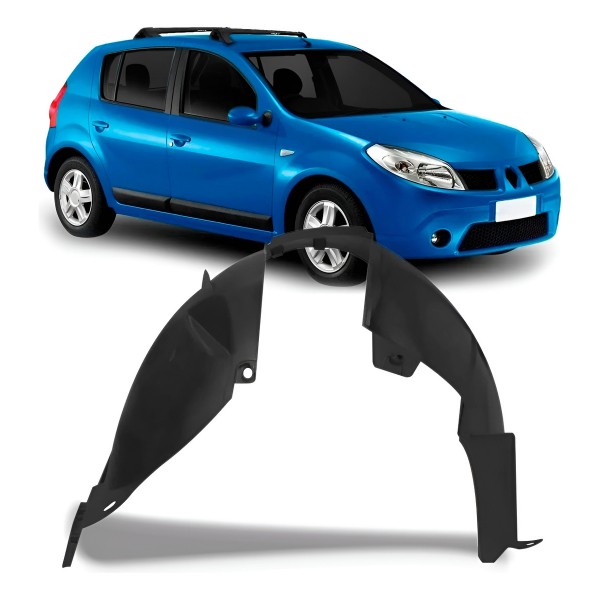 Parabarro Dianteiro Sandero 2008 09 2010 2011 2012 2013 2014