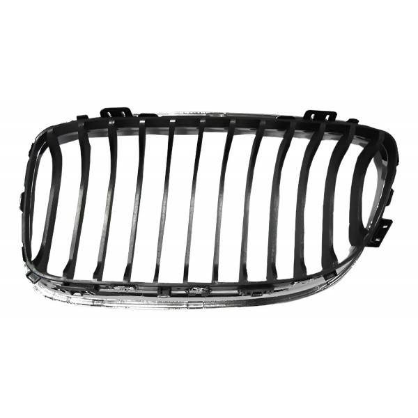 Grade Radiador Bmw 320 2009 2010 2011 2012 Cromada Com Friso