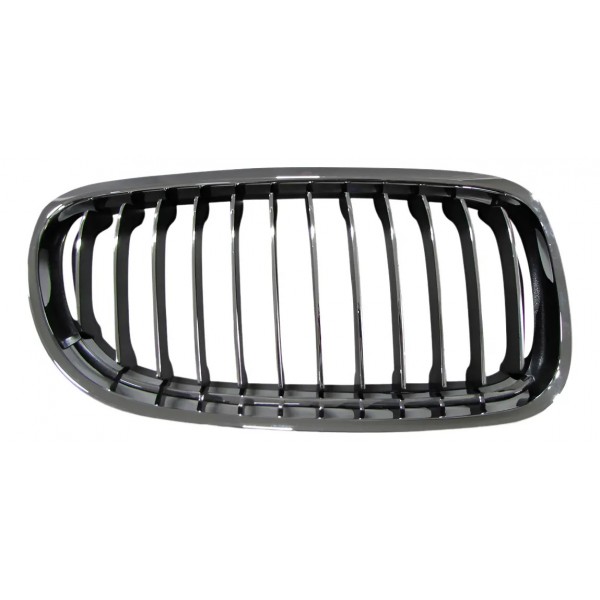 Grade Central Bmw 320 2009 2010 2011 2012 Cromada Com Friso