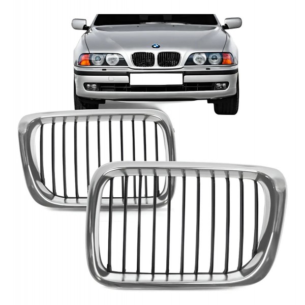 Par Grade Radiador Bmw Serie 5 1996 1997 1998 1999 Preto