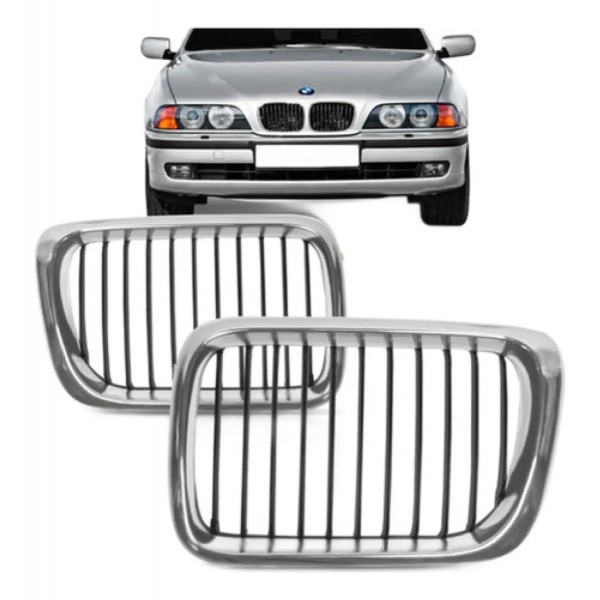Par Grade Radiador Bmw Serie 5 1996 1997 1998 1999 Preto