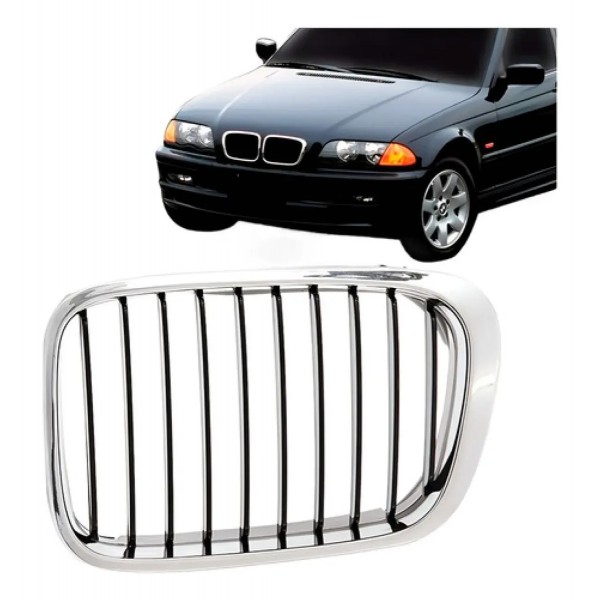 Grade Radiador Bmw Série 3 1999 2000 2001 Sedan Cromado