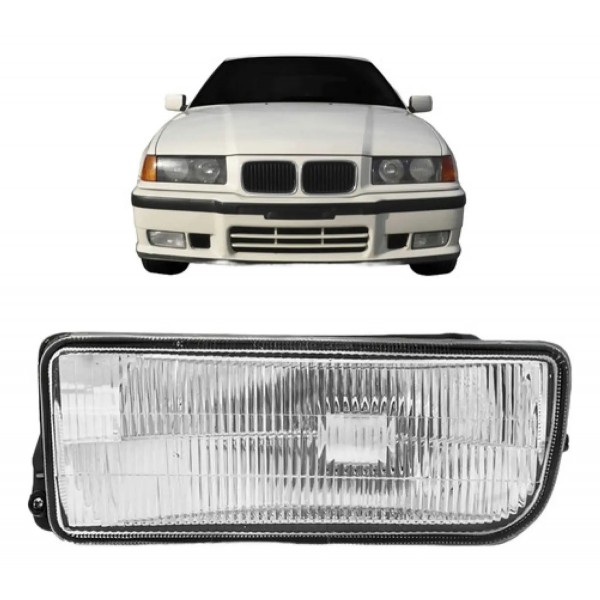 Farol Milha Auxiliar Bmw Serie 3 1991 1992 93 94 95 96 1997
