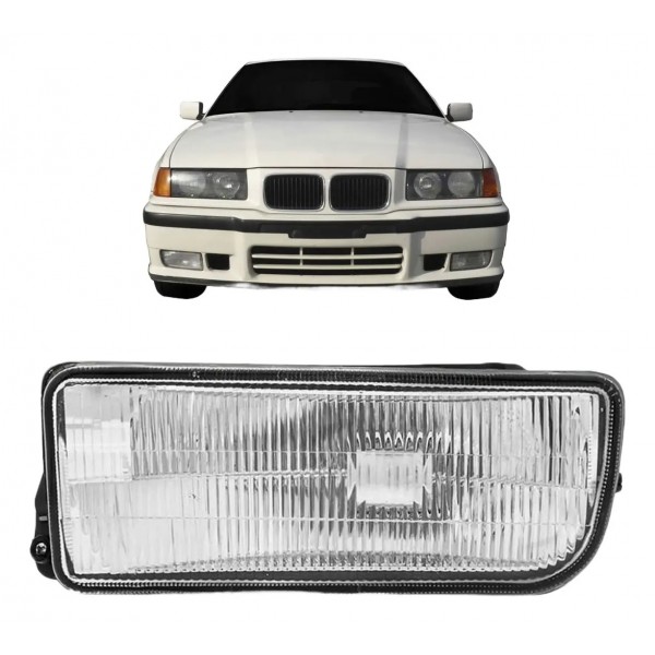 Farol Milha Auxiliar Bmw Serie 3 1991 1992 93 94 95 96 1997