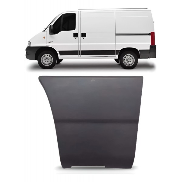 Friso Lateral  Traseiro Para Ducato 2005 06 07 08 09 A 2017 Preto Esquerdo