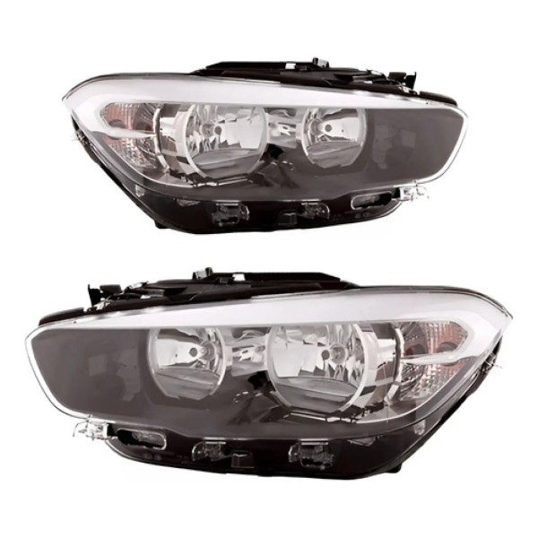 Par Farol Para Bmw Serie 1 2016 2017 2018 Eletrico Com Led