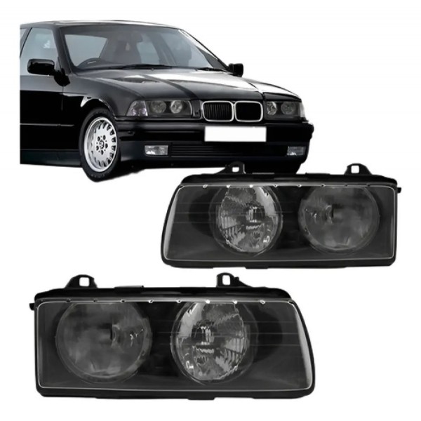 Par Farol Bmw Série 3 1991 92 93 94 95 96 97 1998 C/ Mamica
