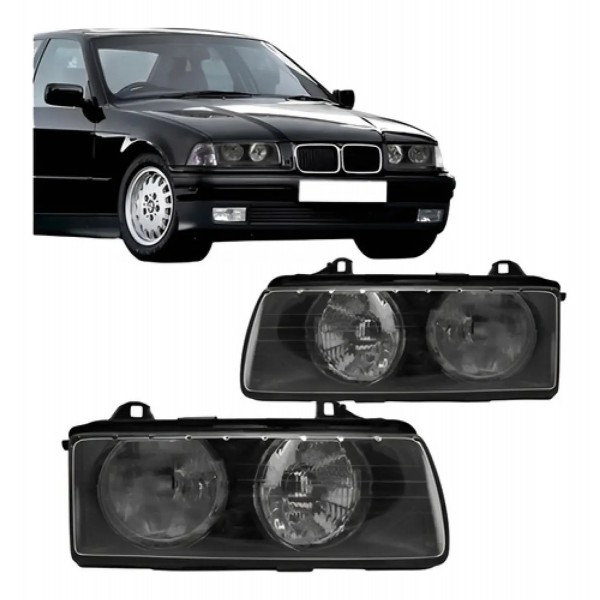 Par Farol Bmw Série 3 1991 92 93 94 95 96 97 1998 C/ Mamica