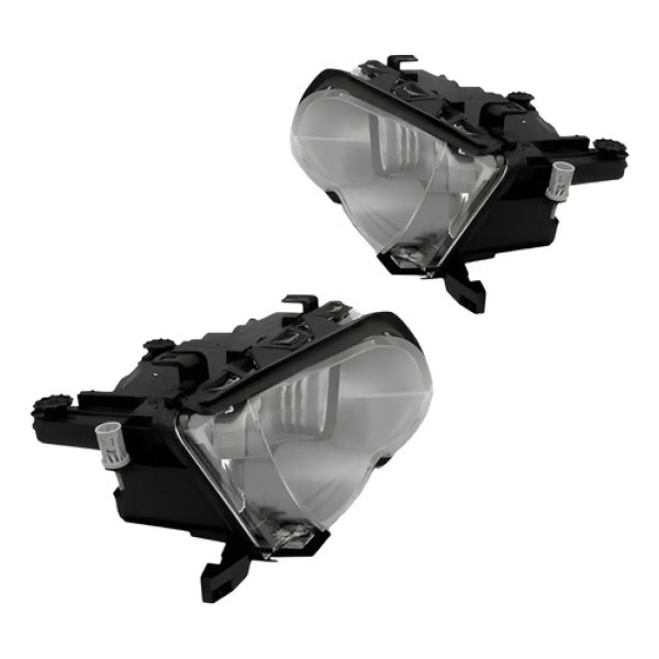 Par Farol Bmw S3 1999 2000 2001 Máscara Cinza Mega Desconto