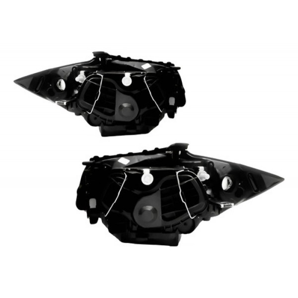Par Farol Dianteiro Para Bmw 118i 2006 A 2011 Mascara Prata