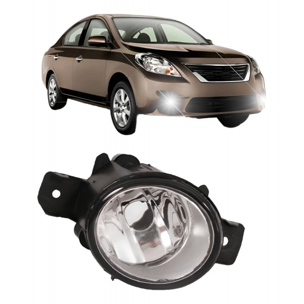 Farol Milha Compatível Versa 2011 12 13 14 15 16 17 18 2019