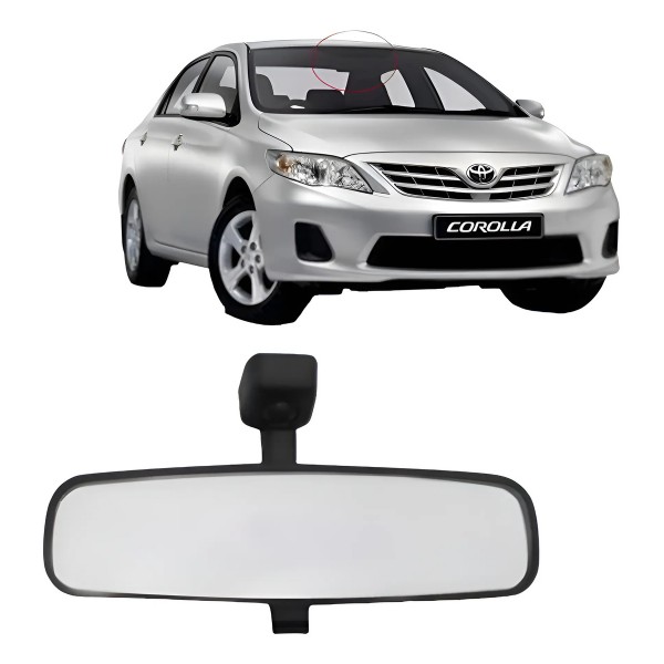 Retrovisor Interno Corolla 2008 2009 2010 2011 2012 Original Interno