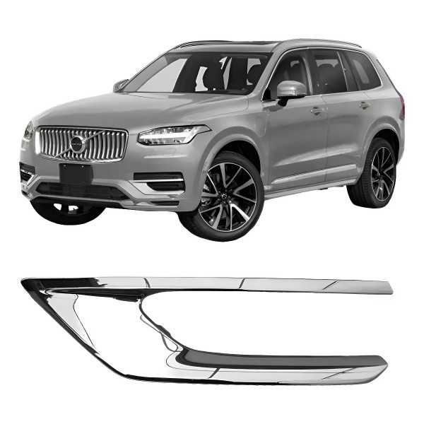 Friso Moldura Grade Milha Volvo Xc90 2018 2019 A 2022