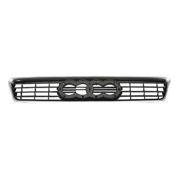 Grade Radiador Audi A4 1999 2000 2001 Cromada Preto
