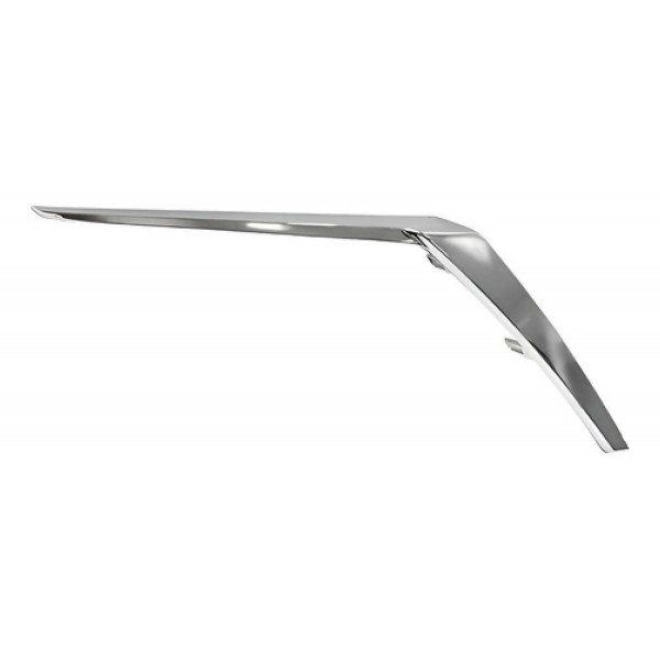 Friso Cromado Farol Esquerda Nissan Kicks 2021 2022 23 2024 Prateado