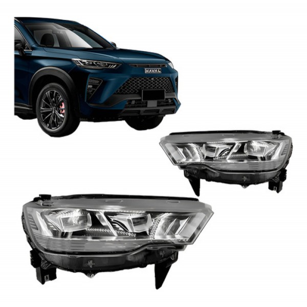 Farol Led Dianteiro Gwm Haval H6 2022 2023 2024 2025