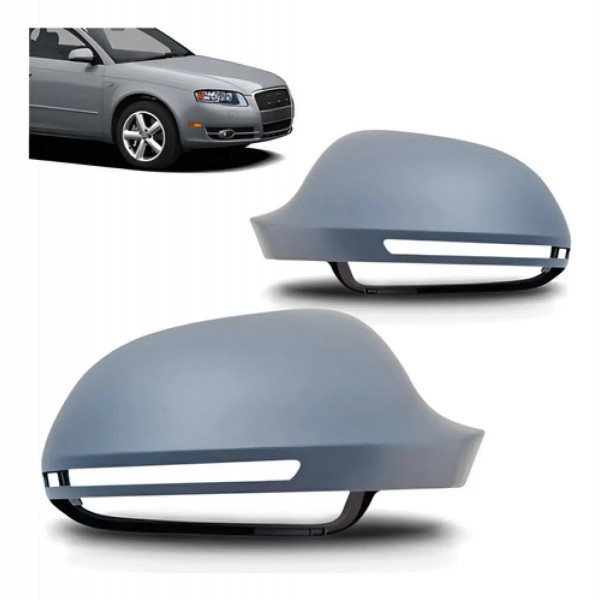 Par Capa Retrovisor Audi A4 Tsfi 2007 2008 2009 2010 Primer