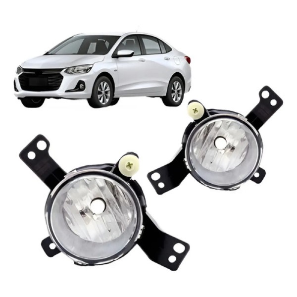 Par Farol Milha Chevrolet Onix