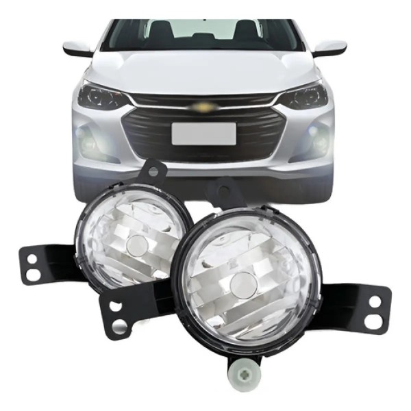 Par Farol Milha Auxiliar Onix 2020 2021 2022 2024