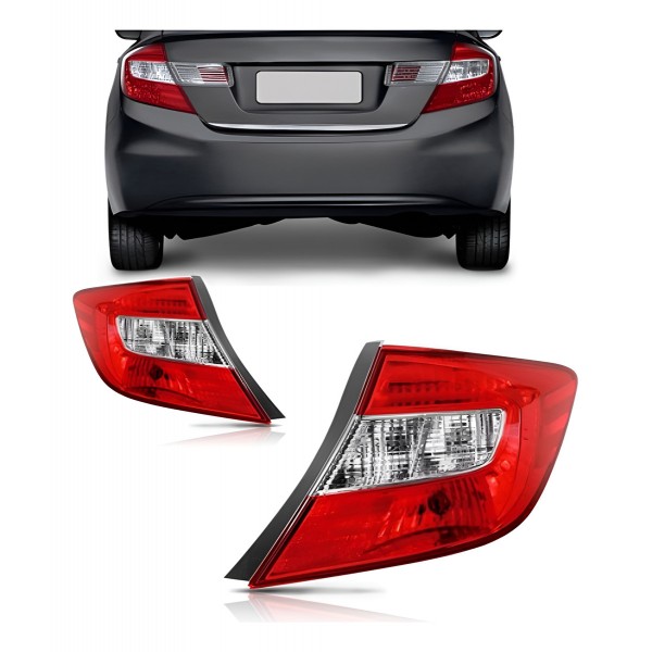 Lanterna Traseira Canto Civic 2012 2013 2014 2015 2016