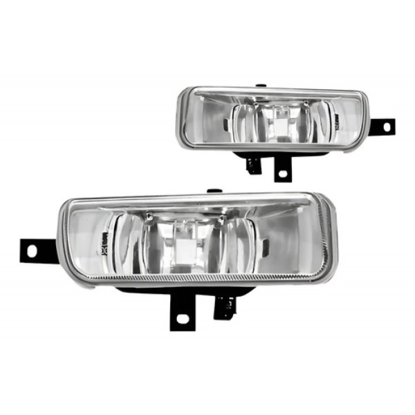 Par Farol Milha Auxiliar S10 1996 1997 1998 Lente Vidro
