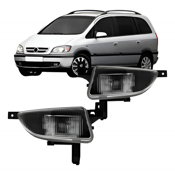 Par Farol Milha Auxiliar Zafira 1999 2000 01 2002 2003 2004