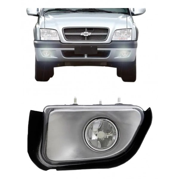 Farol De Milha S10 Blazer 2001 A 2011 Auxiliar