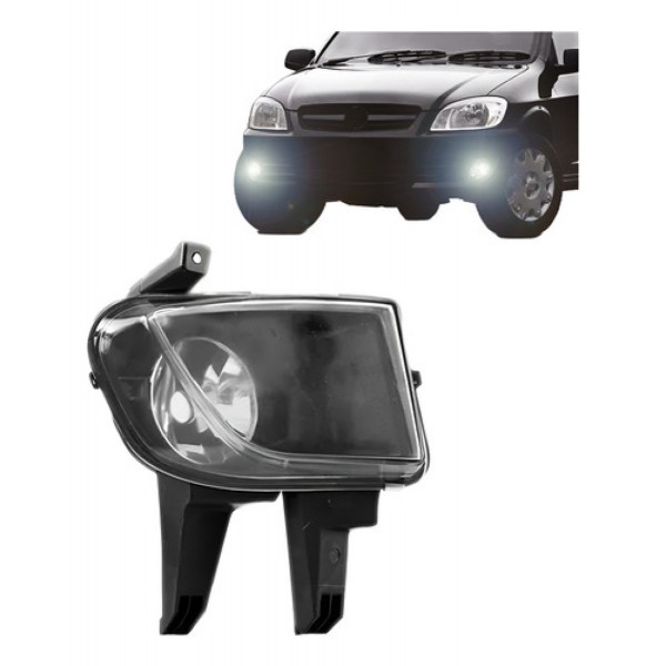 Farol Milha Auxiliar Celta Prisma 2007 2008 09 10 11 12 2013
