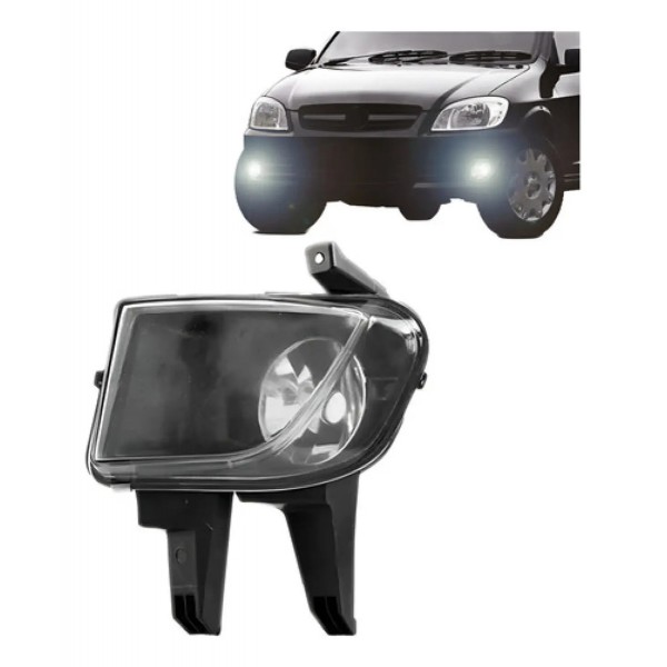 Farol Milha Auxiliar Celta Prisma 2007 2008 09 10 11 12 2013
