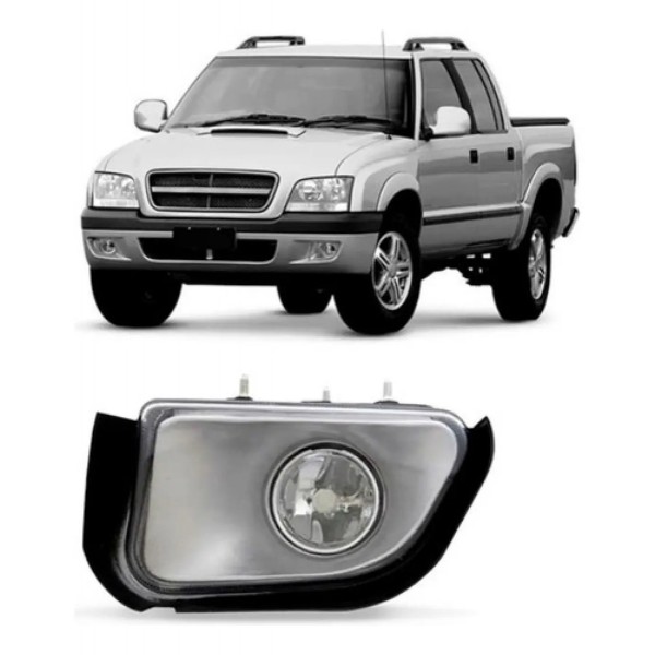 Farol Milha Auxiliar S10 Pit-bull 2001 02 03 04 05 06 A 2011