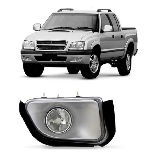 Farol Milha Auxiliar S10 Pit-bull 2001 02 03 04 05 06 A 2011