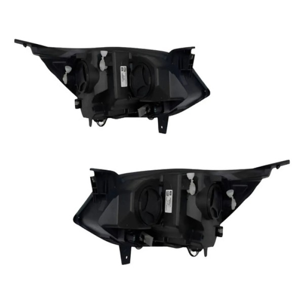 Par Farol Manual Onix 2020 A 2022 Mascara Negra C/ Projetor
