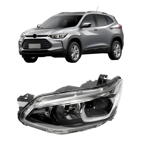 Farol Elétrico C/ Motor Tracker 2020 A 2022